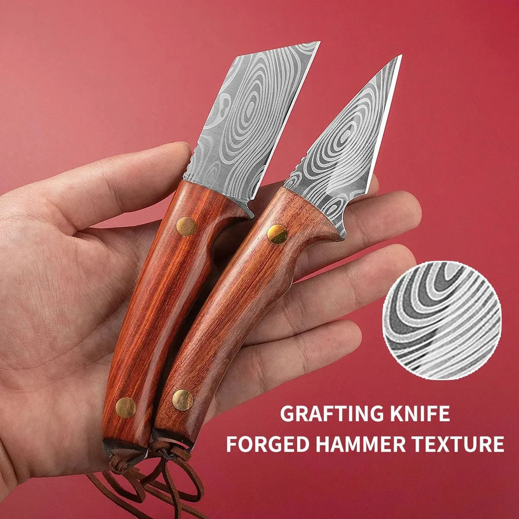Stainless Steel Grafting Knife – Bark & Bud Fruit Tree Tool Grafting Knife Axl