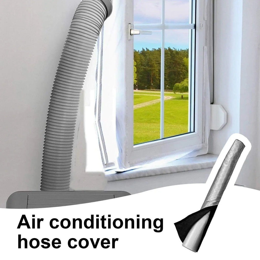 Portable AC Exhaust Hose Cover – Insulation Dust Sleeve AC Hose Cover Axl