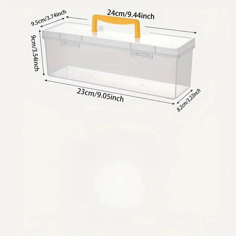 Transparent Multi-Compartment Hardware Parts Organizer Box Parts Organizer Box Axl