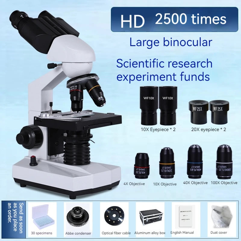 Binocular Stereo Microscope with LED Light – Lab & Electronics Stereo Microscope Axl 4
