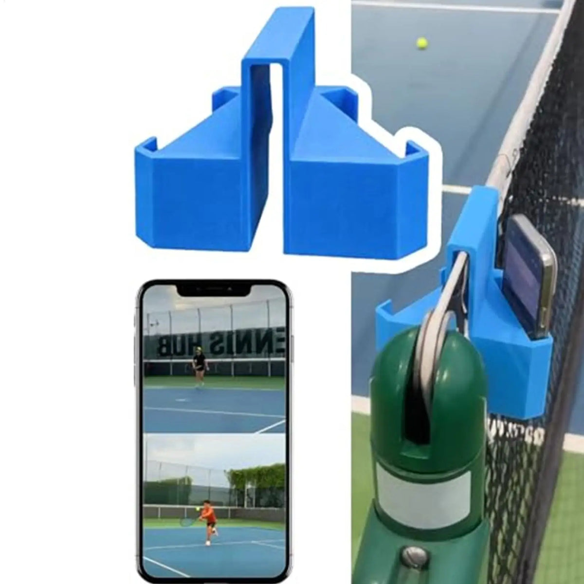 Tennis Fence Phone Mount – Courtside Clip for Live Streaming Phone Fence Mount Axl