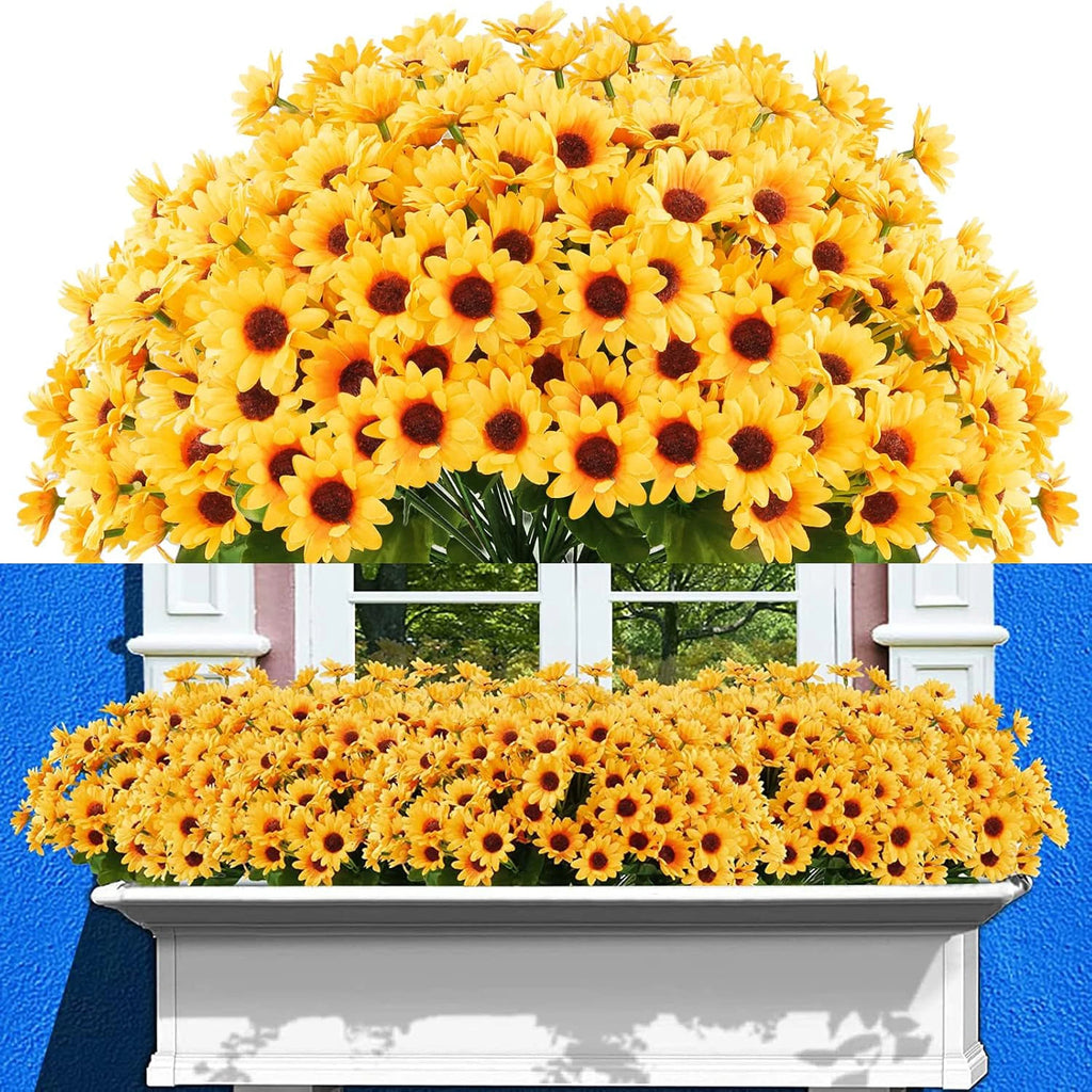 Silk Daisy Artificial Flower Bouquet – Wedding & Home Decor Artificial Flower Bouquet Axl