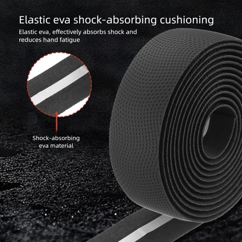 Silicone Road Bike Drop Bar Handlebar Tape – Non-Slip Wrap Handlebar Tape Axl