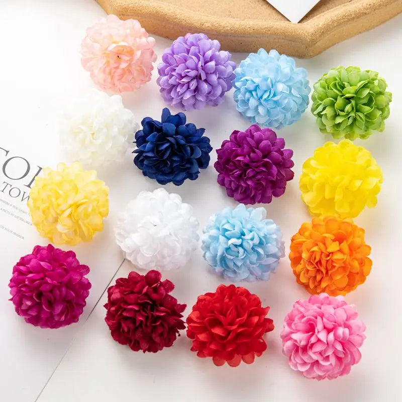 Silk Autumn Hydrangea Artificial Flowers | Wedding & Home Decor Artificial Silk Flowers Axl