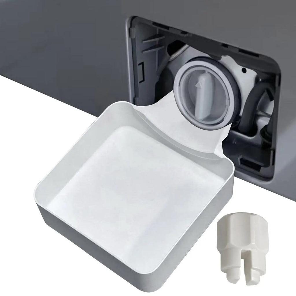 Washing Machine Drain Pan – Reusable Filter Cleaning Tray Washer Drain Tray Axl