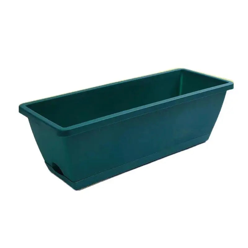 Self-Watering Planter Pot with Reservoir & Drainage – Indoor Self-Watering Planter Axl L olive green