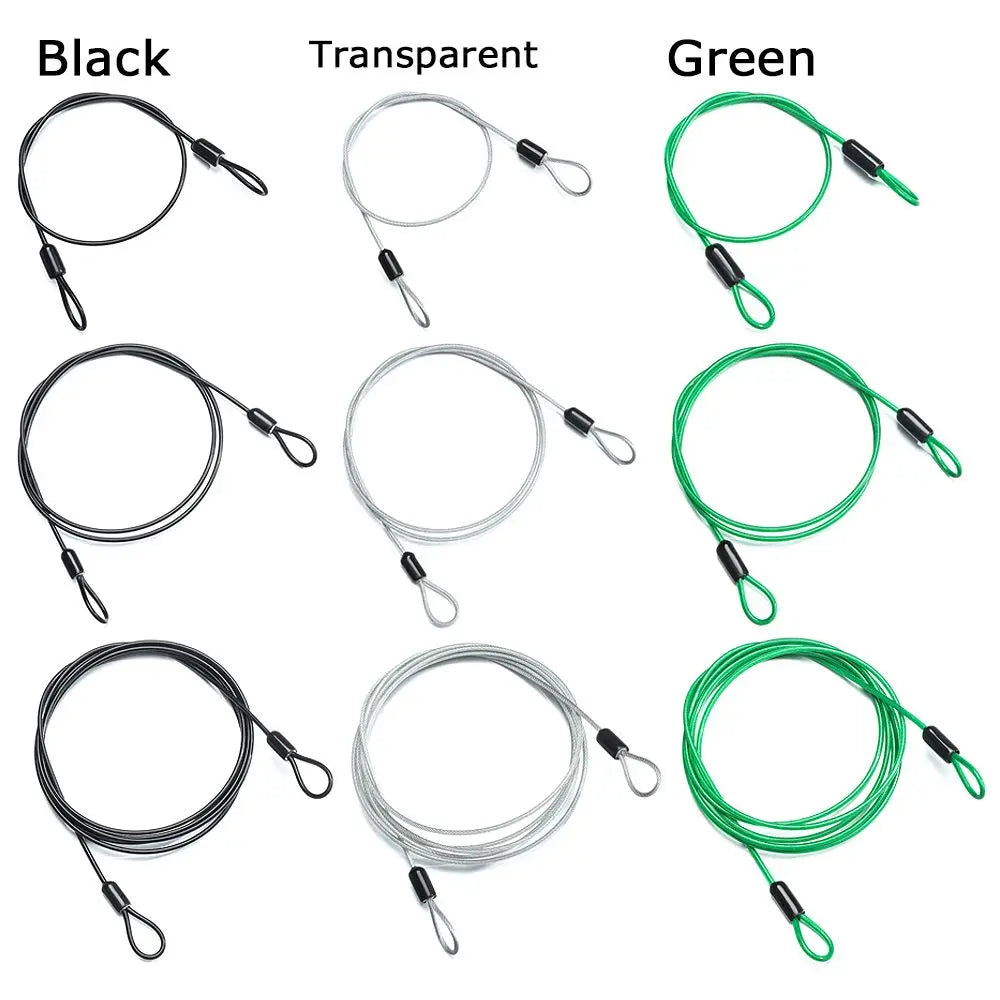 Steel Cable Bike Lock 0.5/1/2m – MTB & Road Bicycle Wire Bicycle Cable Lock Axl