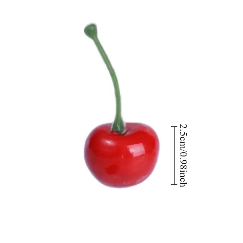 Artificial Cherry Fake Fruit Decor Props – 10/20 Pcs Set Artificial Fruit Decor Axl