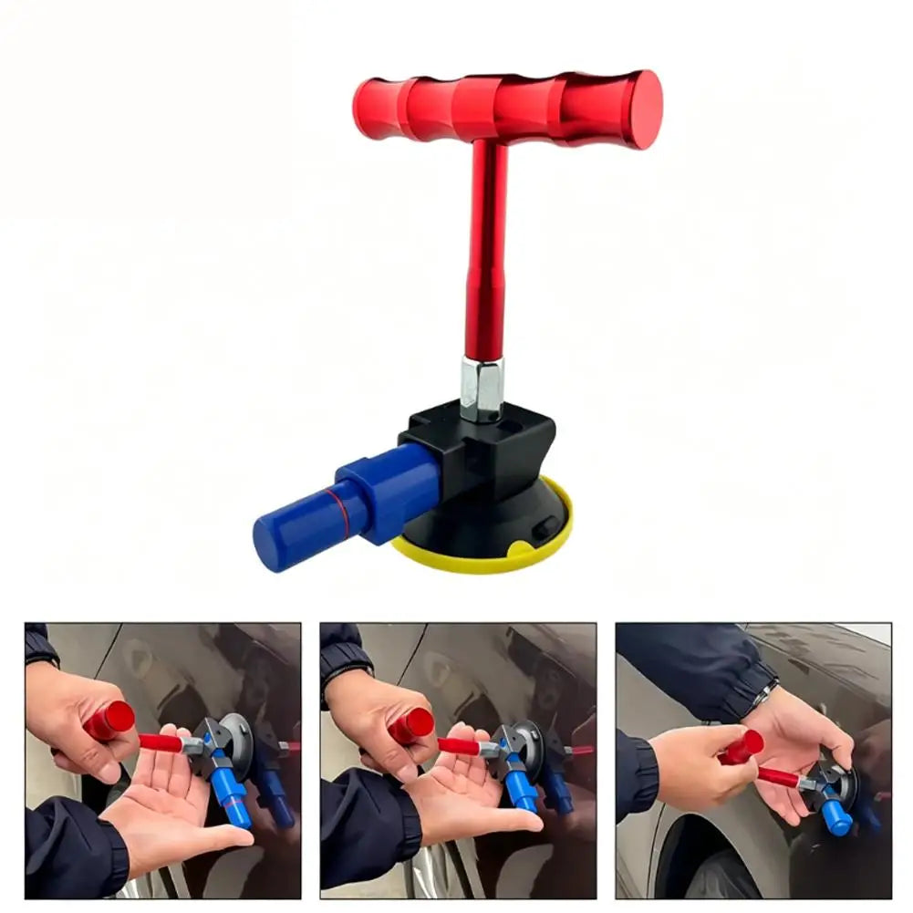 T-Handle Suction Cup Dent Puller | Paintless Car Dent Repair Dent Repair Tool Axl