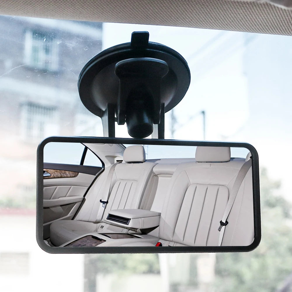 360° Rotatable Baby Car Mirror – Shatterproof Child View Baby Car Mirror Axl Clip