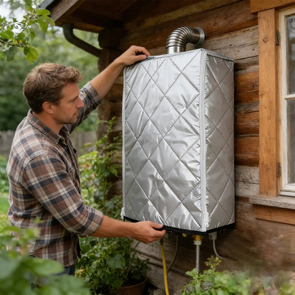 Water Heater Insulating Cover – Dustproof, Oil-Resistant Blanket Water Heater Cover Axl