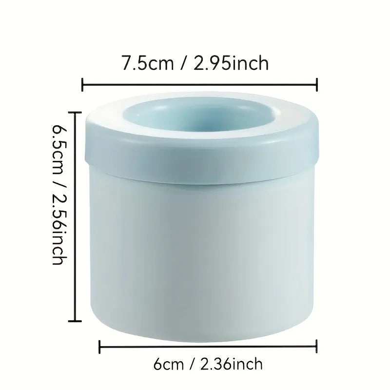 KEMORELA Silicone Round Ice Cube Mold – DIY Ice Maker Tool Silicone Ice Mold Axl