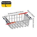 Expandable Stainless Steel Sink Drain Basket & Dish Rack Sink Drain Basket Axl L