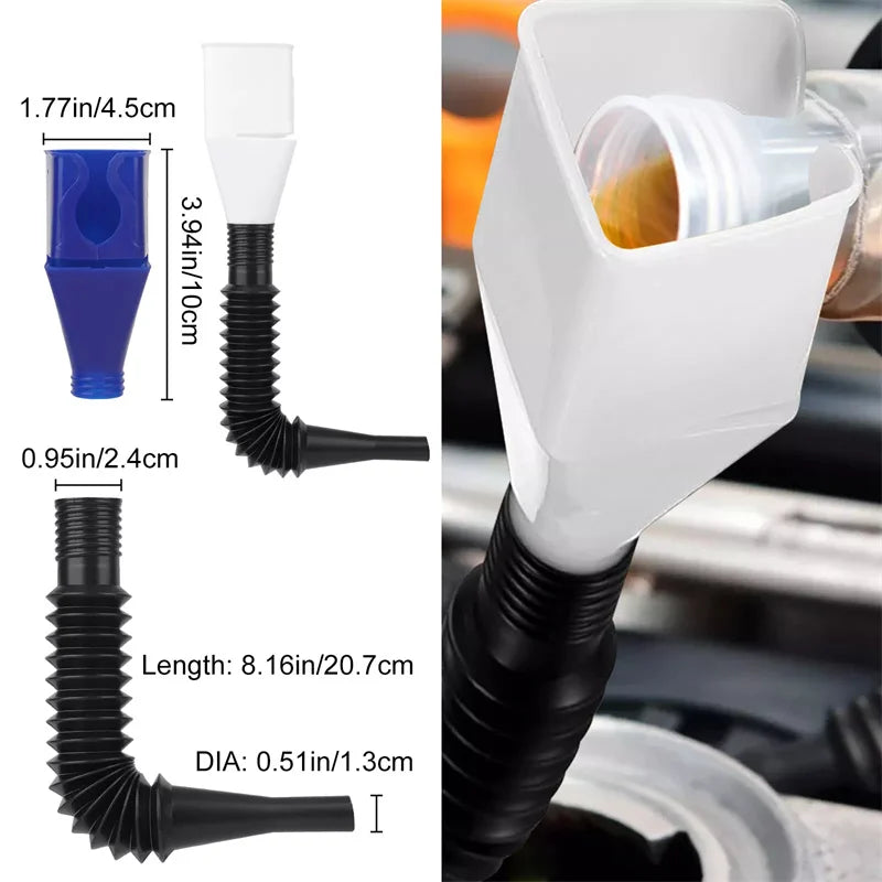 10-Piece Automotive Funnel Set – Oil, Fuel & Wide Mouth Funnels Automotive Funnel Set Axl