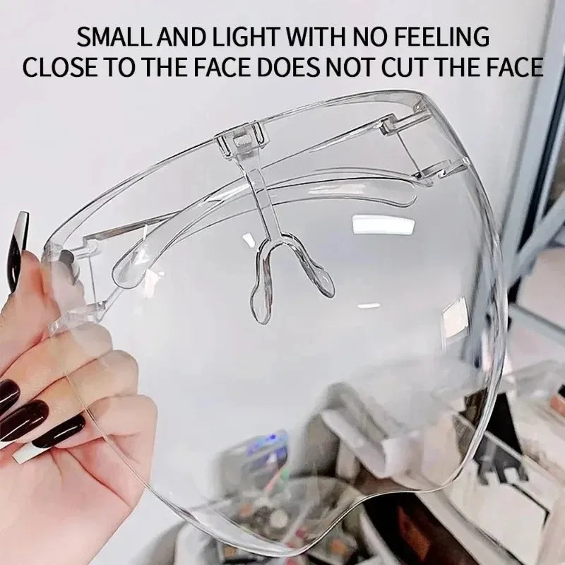 HD Clear Safety Face Shield – Anti-Splash Full Coverage Safety Face Shield Axl