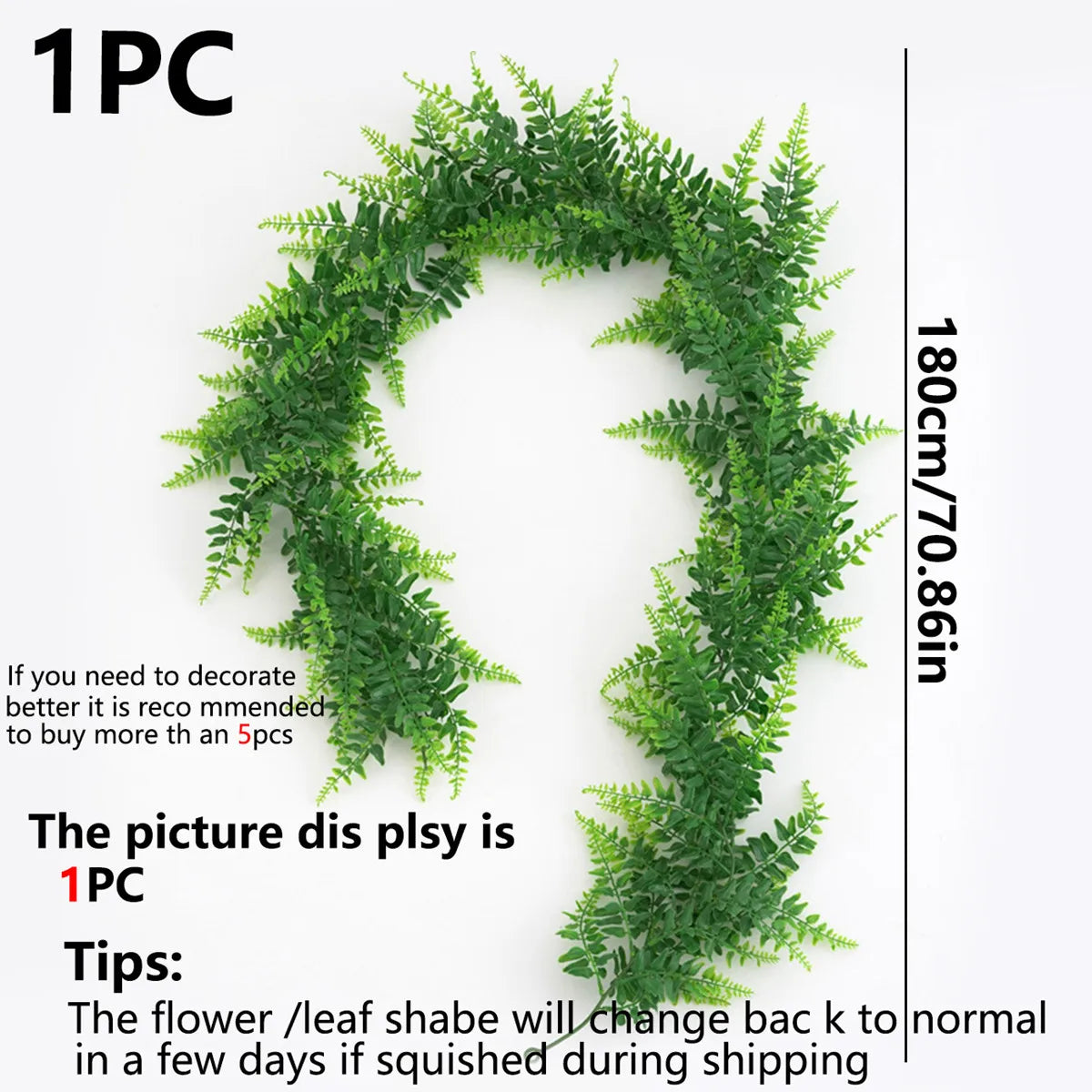 Artificial Persian Vine Garland – Faux Hanging Plant Décor Artificial Vine Garland Axl