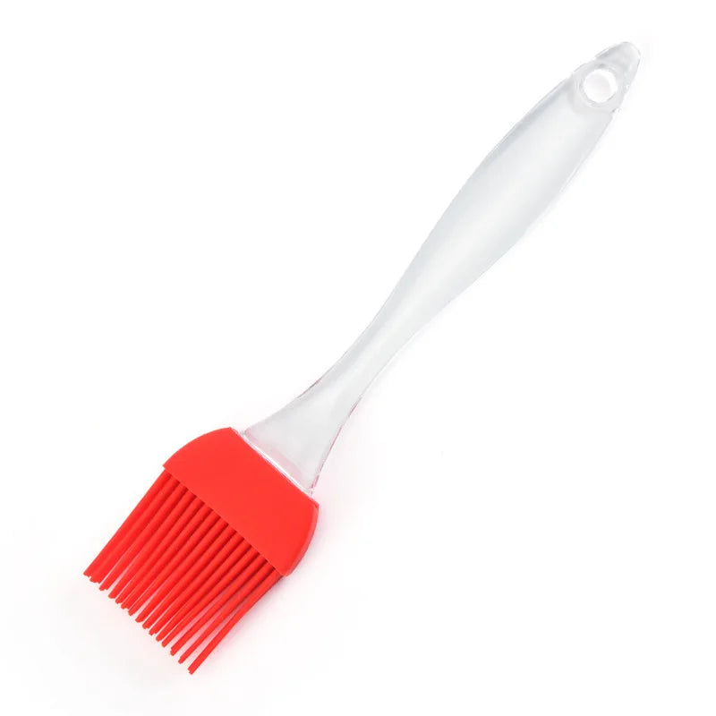 Silicone Spatula & BBQ Basting Brush – Heat Resistant Kitchen Tool Silicone Kitchen Utensil Axl Clear