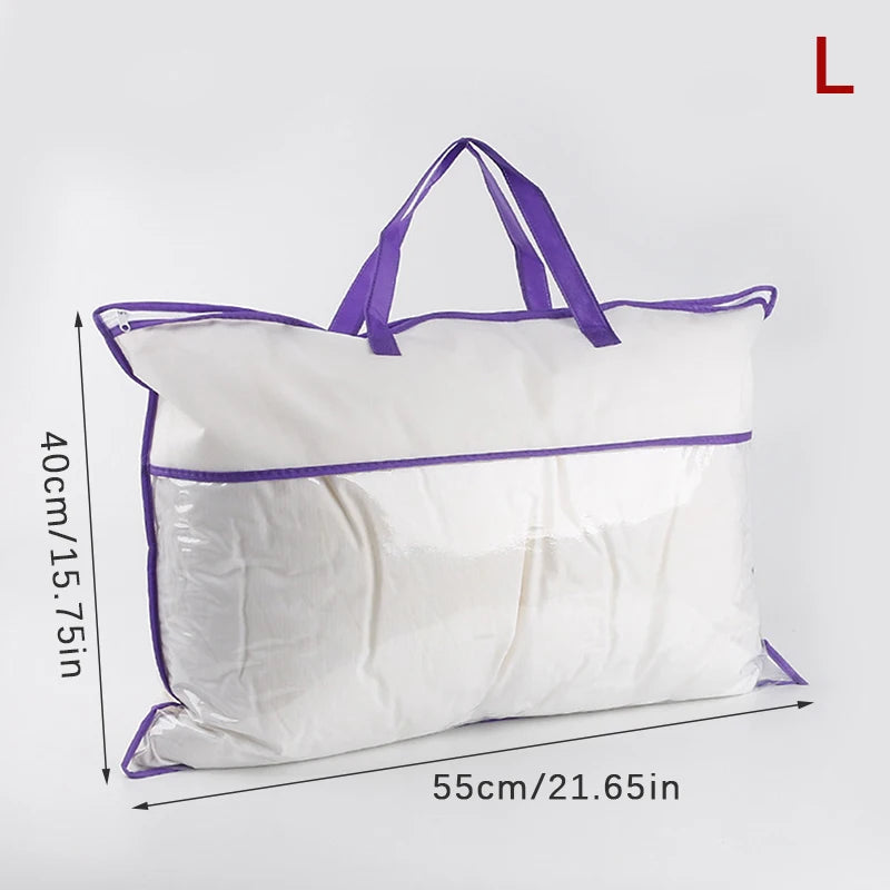 Non-Woven Zipper Storage Bag – Dustproof Quilt & Blanket Tote Storage Organizer Bag Axl L3
