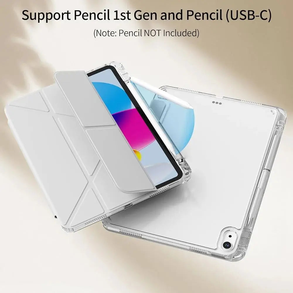 Y-Shaped Trifold Stand iPad Case – Air, Pro, Mini Cover iPad Stand Case Axl