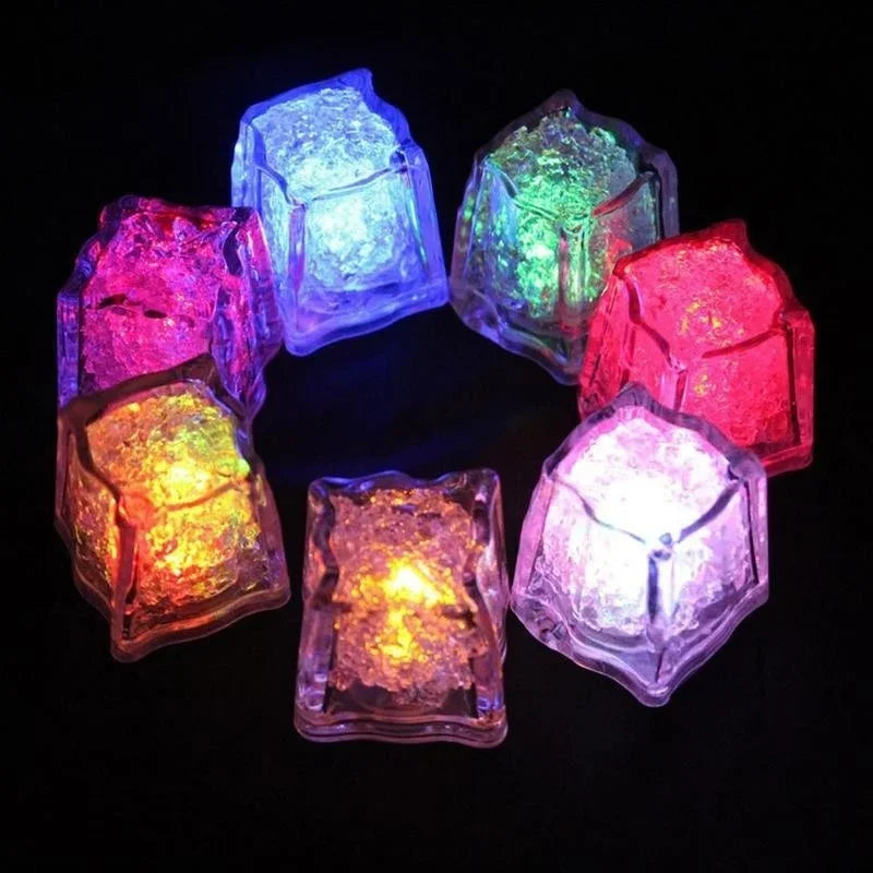 LED Color Changing Ice Cubes 6-Pack – Party Glow Lights LED Party Lights Axl