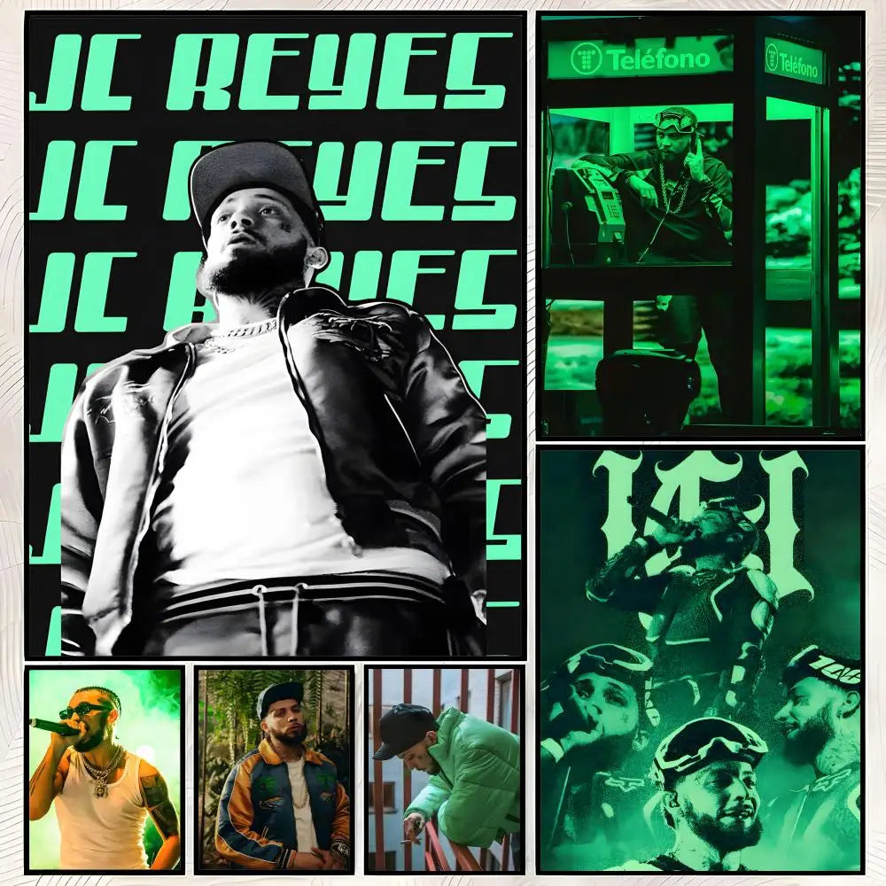 J-JC Reyes HD Wall Art Poster – Self-Stick Waterproof Décor Wall Art Poster Axl
