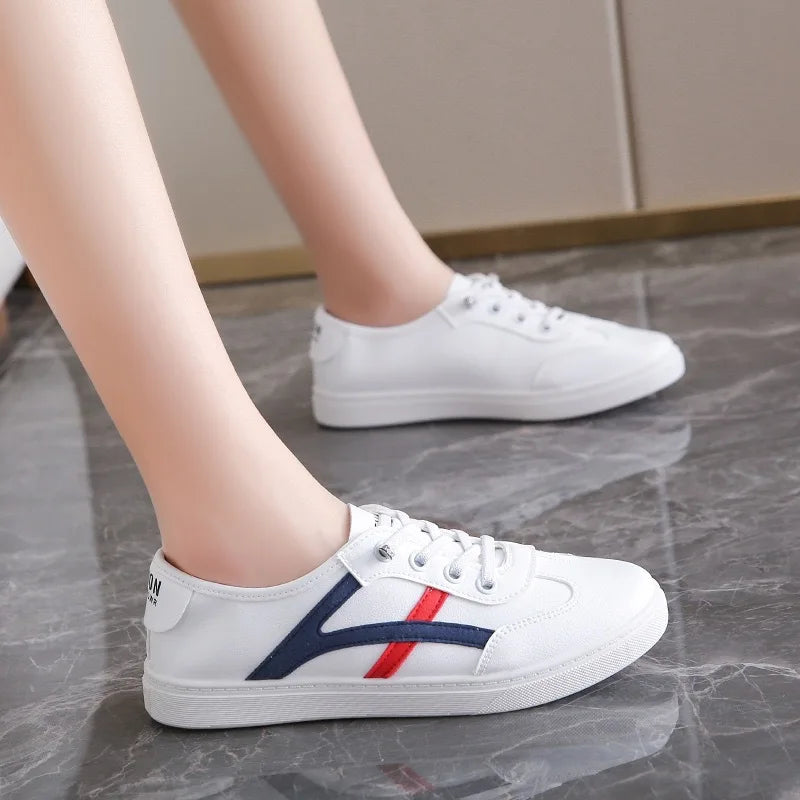 Women's Mesh Slip-On Sneakers – Flat Casual Sport Shoes Women's Sneakers Axl blue 40