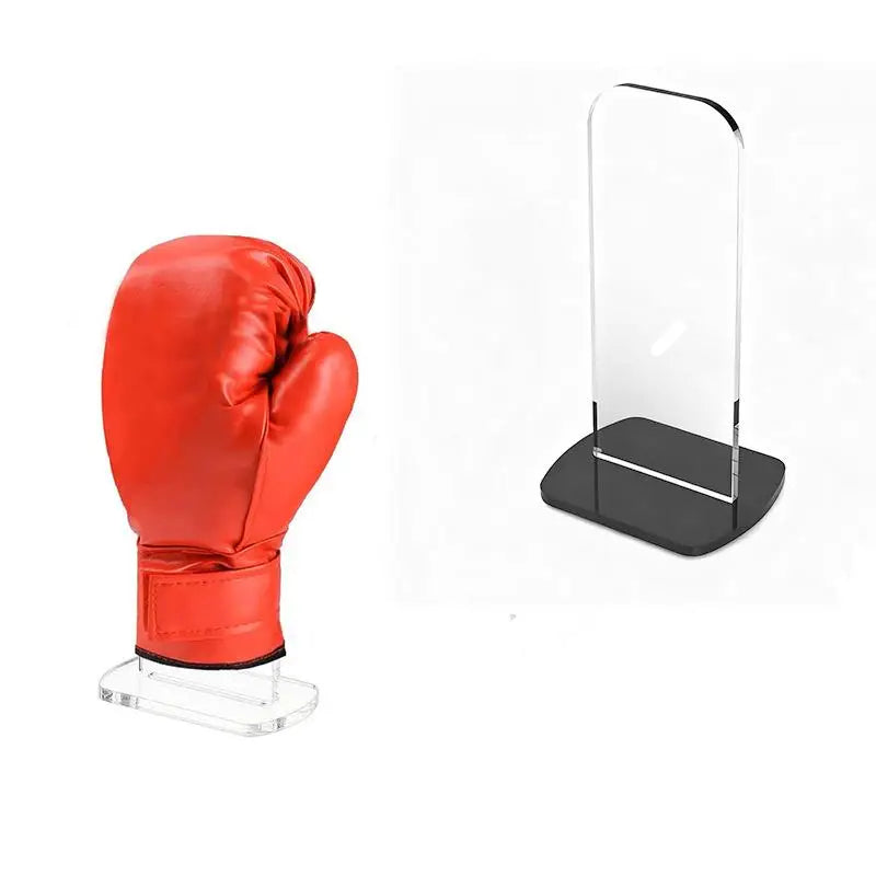 Acrylic Boxing Gloves Display Stand | Desktop Glove Holder Glove Display Stand Axl