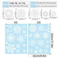 Christmas Snowflake Window & Wall Stickers – Festive Xmas Decor Christmas Wall Stickers Axl 01