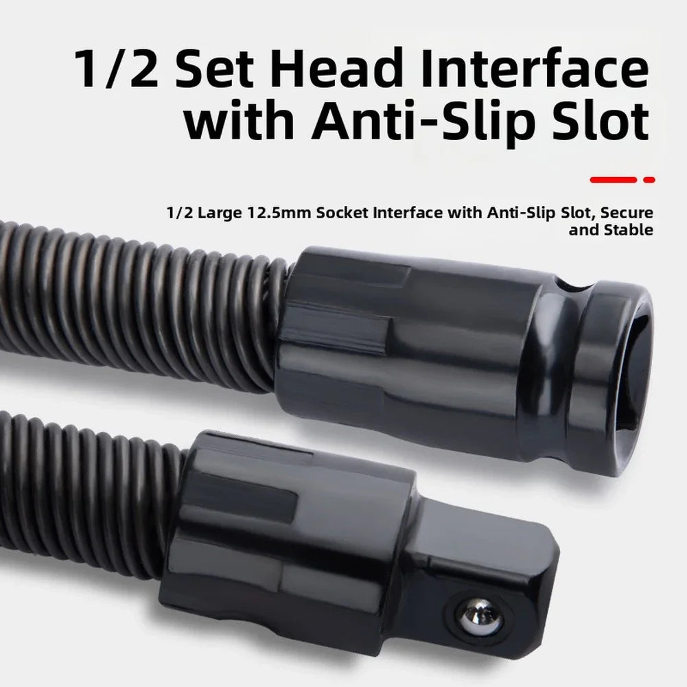 Flexible Socket Extension Bar with Air Joint – 10 & 14 Inch Socket Extension Bar Axl