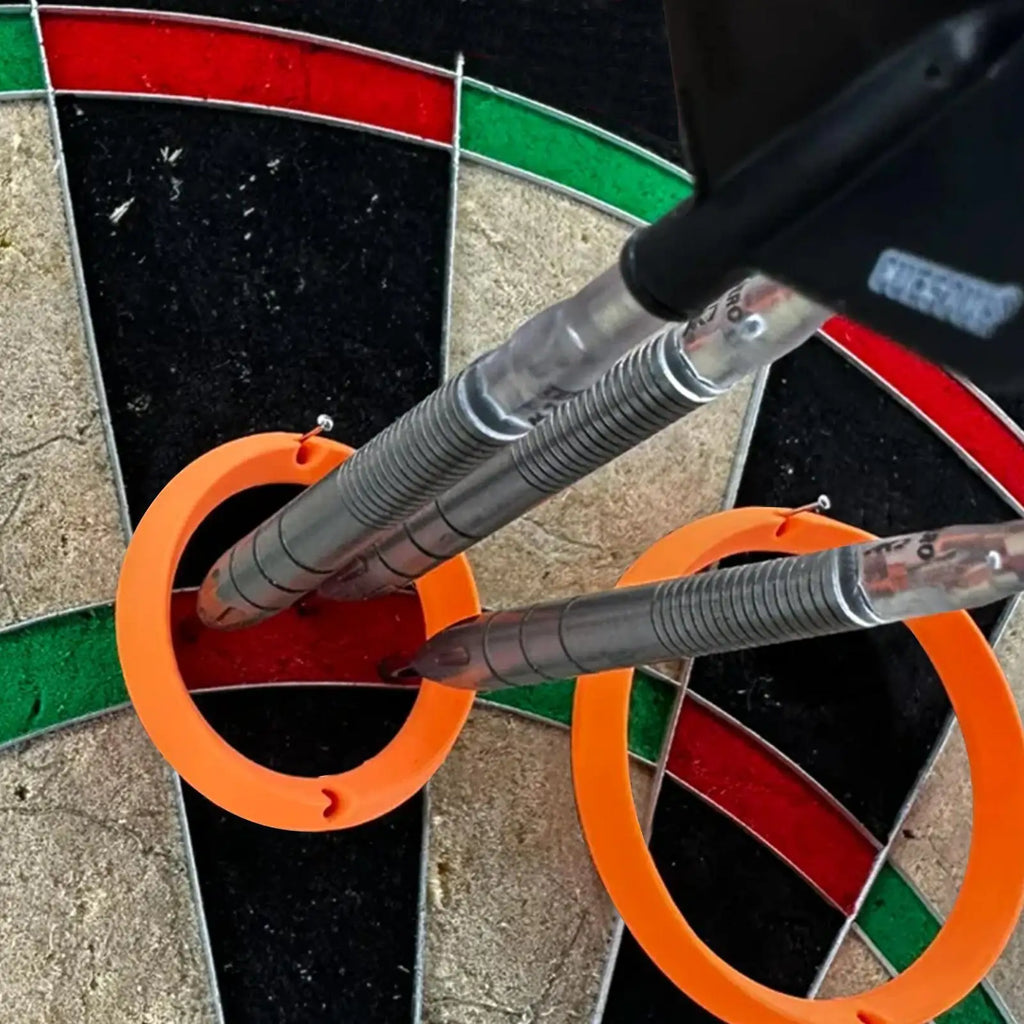 4-Piece Dart Practice Aiming Rings – Target Training Aid Set Dart Training Rings Axl