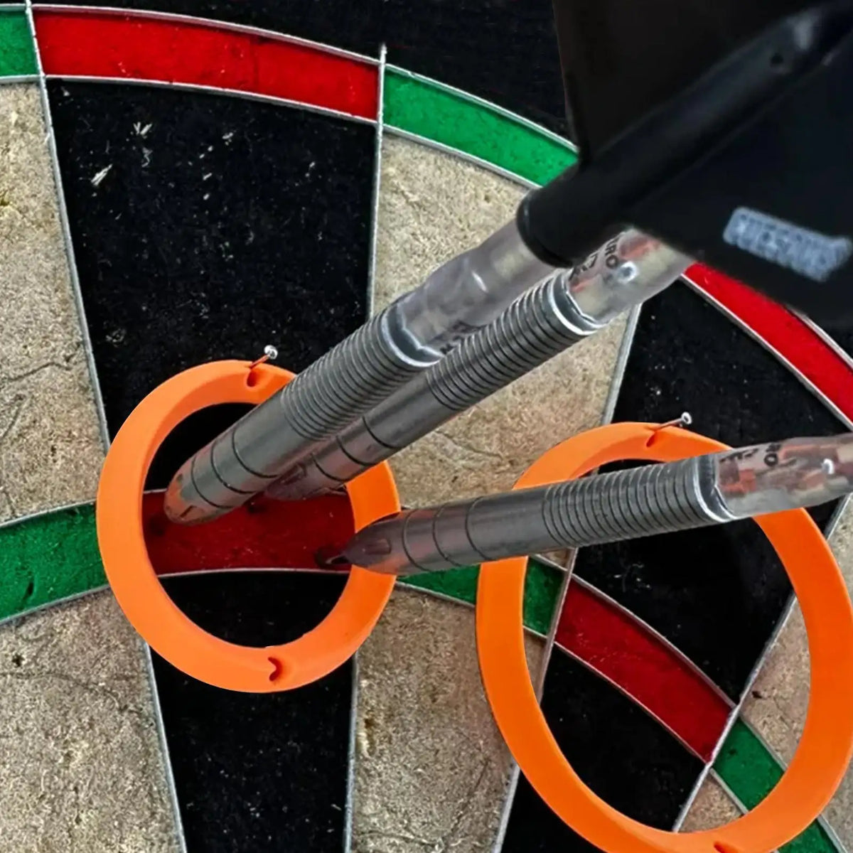 4-Piece Dart Practice Aiming Rings – Target Training Aid Set Dart Training Rings Axl