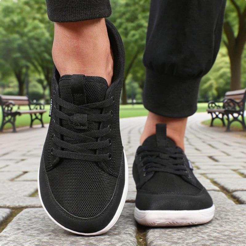 ZULIWAGN Men's Breathable Mesh Walking Shoes | Wide Fit Men's Walking Shoes Axl