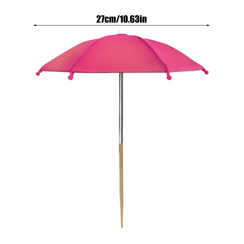Adjustable Plant Shade Umbrella – UV & Waterproof Garden Parasol Garden Shade Parasol Axl White
