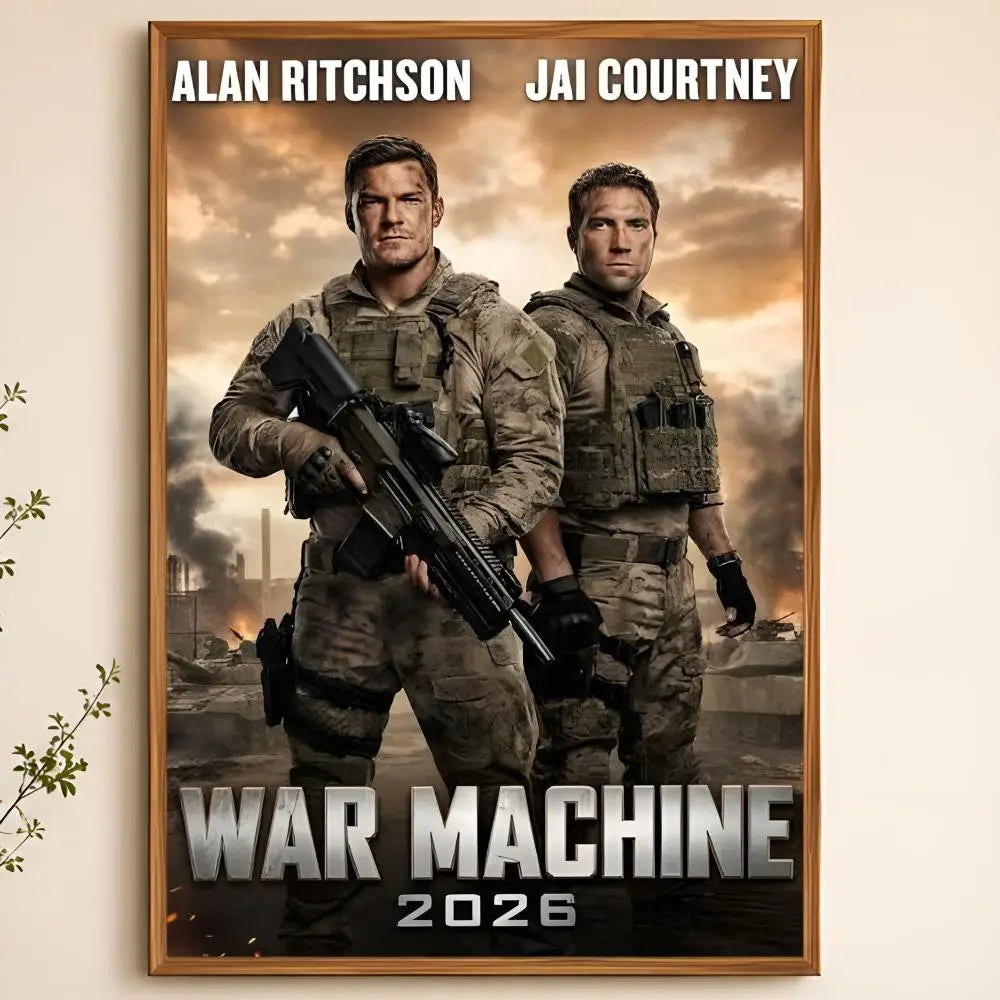 War Machine PVC Wall Poster – Peel & Stick HD Art Decal Wall Art Poster Axl White05 50X70cmNoframe