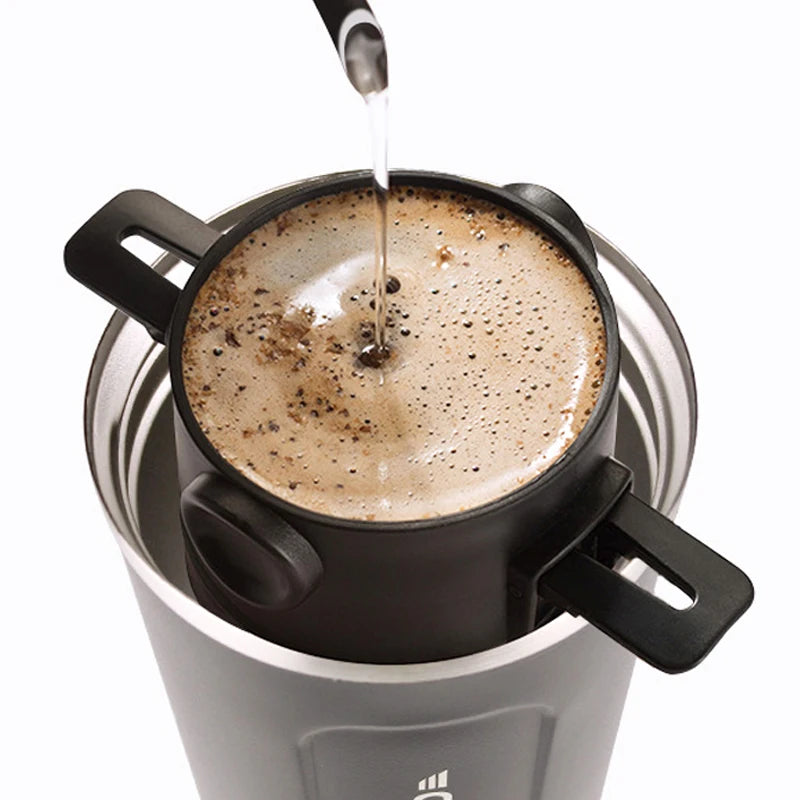 Reusable Stainless Steel Drip Coffee Filter & Tea Infuser Drip Coffee Filter Axl