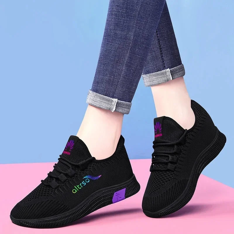 Women's Slip-On Vulcanized Sneakers – Sport & Walking Shoes Women's Sneakers Axl PURPLE 40