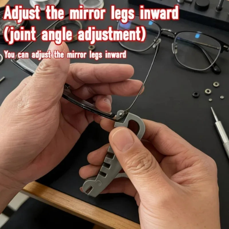 Eyewear Temple Bender Pliers – Glasses Frame Adjustment Tool Eyewear Repair Tool Axl