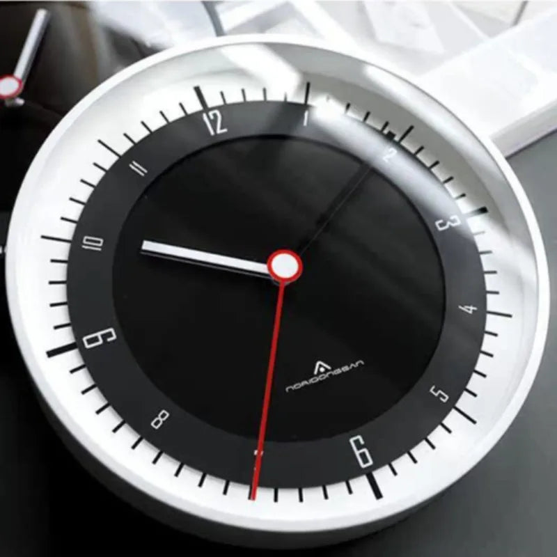 Modern Silent Wall Clock 12" – Minimalist Acrylic Home Decor Silent Wall Clock Axl