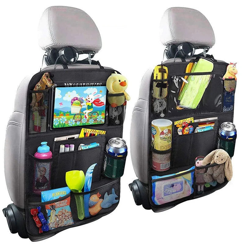 Car Seat Back Organizer – Multi-Pocket Backseat Storage Bag Car Seat Organizer Axl