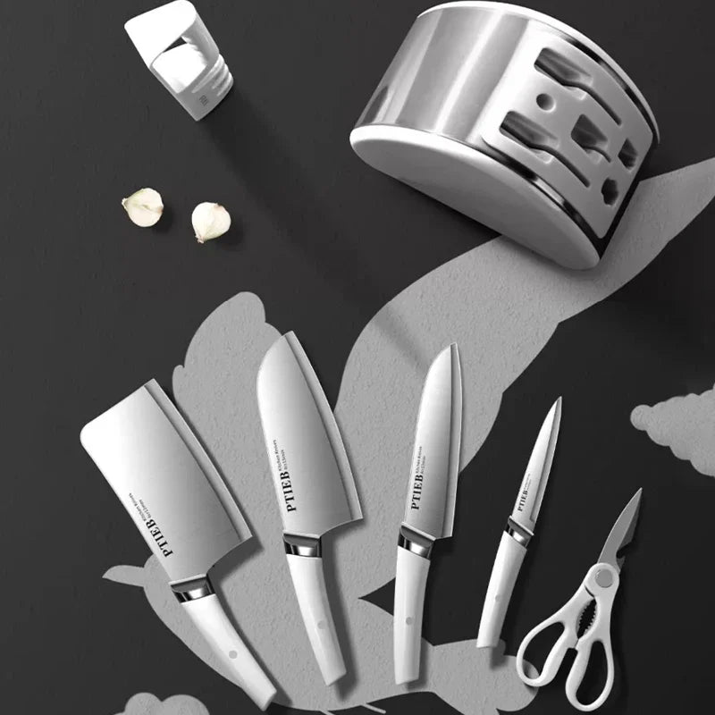 PLYS 6-Piece Professional Kitchen Knife Set – German Steel Kitchen Knife Set Axl