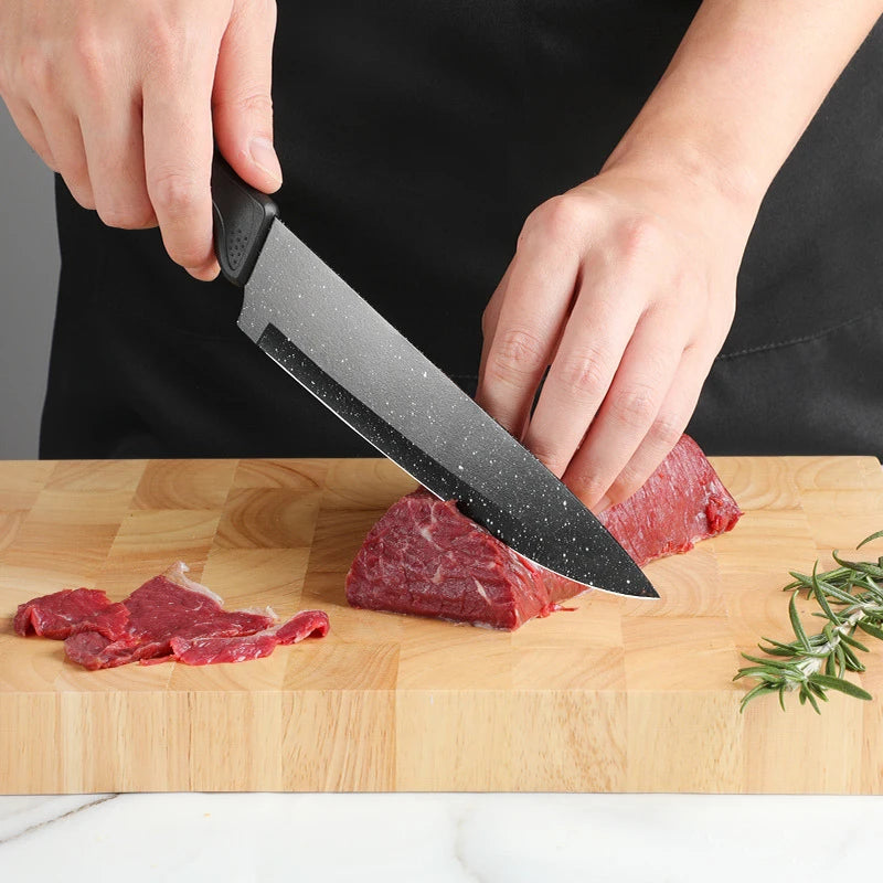 18-Piece Kitchen Knife Set – Stainless Steel with Acrylic Stand Kitchen Knife Set Axl