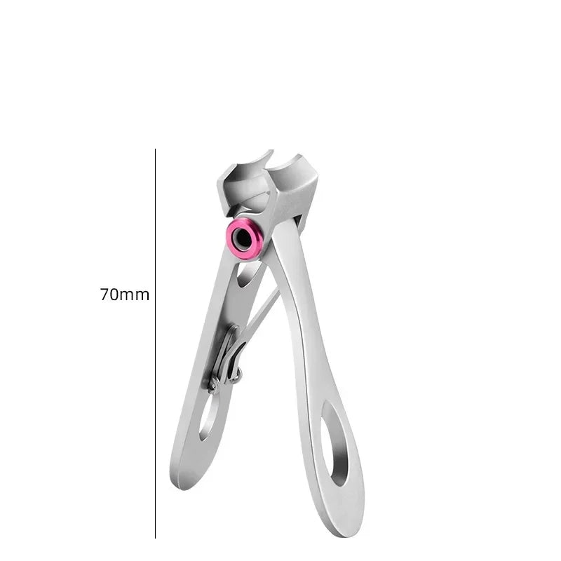 Stainless Steel Nail Clipper for Thick Toenails & Fingernails Nail Clipper Axl Small Silvery-8886