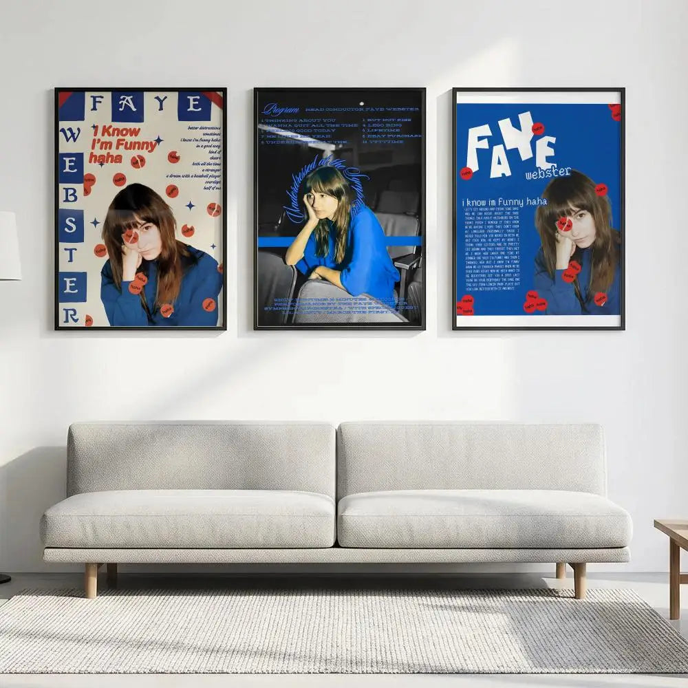 Faye Webster HD Art Poster – Aesthetic Modern Wall Decor Wall Art Poster Axl