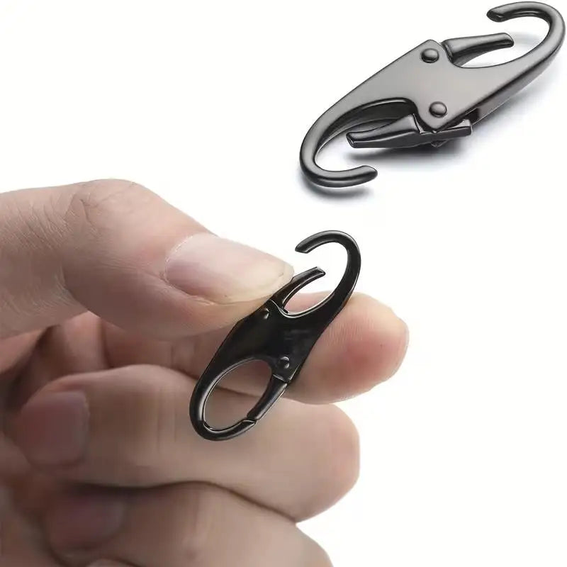4-Pack Metal Zipper Lock Clips – Theft Deterrent & Pull Replacement Zipper Lock Clips Axl