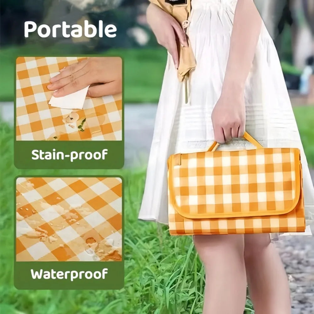 Waterproof Picnic Mat 200x200cm – Lightweight Outdoor Blanket Outdoor Picnic Mat Axl