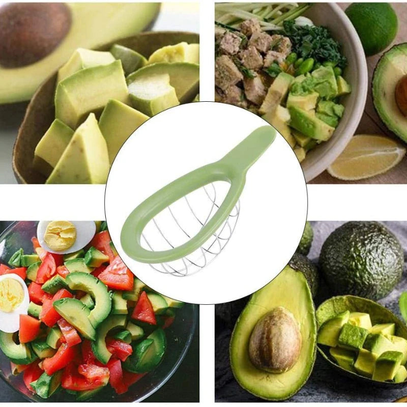 Multifunctional Avocado Tool – Slicer, Pit Remover & Knife Avocado Slicer Tool Axl