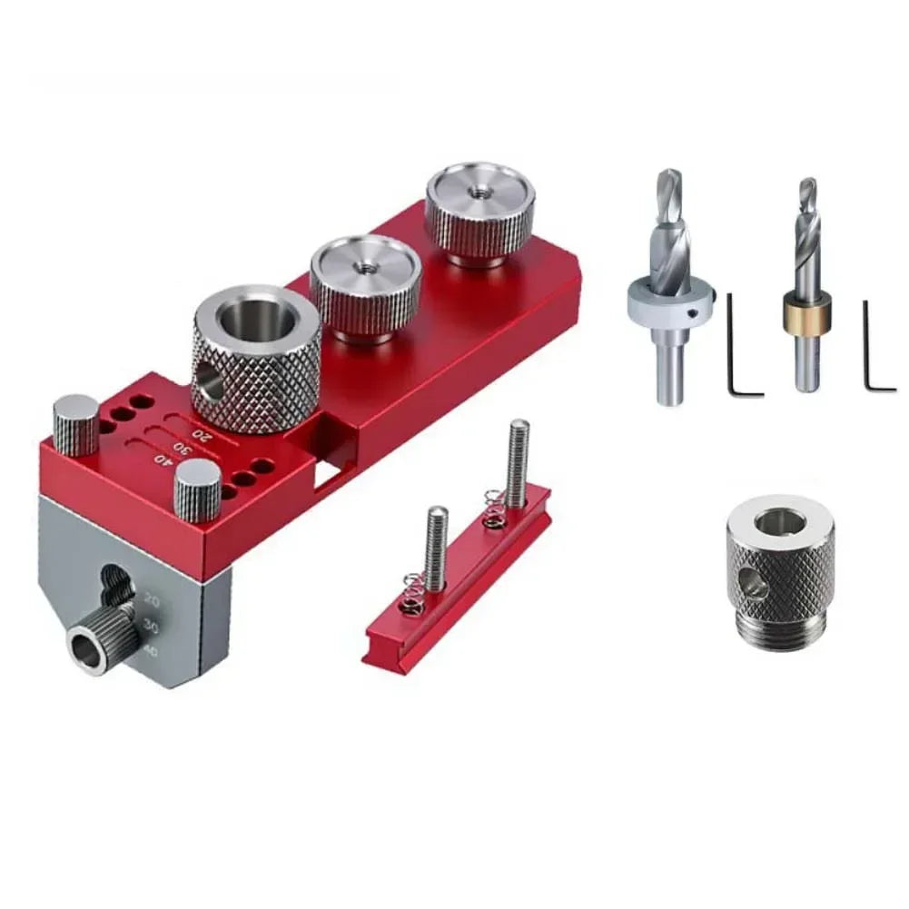Aluminum Profile Hinge Jig Kit – Hole Drilling Guide Locator Drilling Jig Kit Axl China Mainland