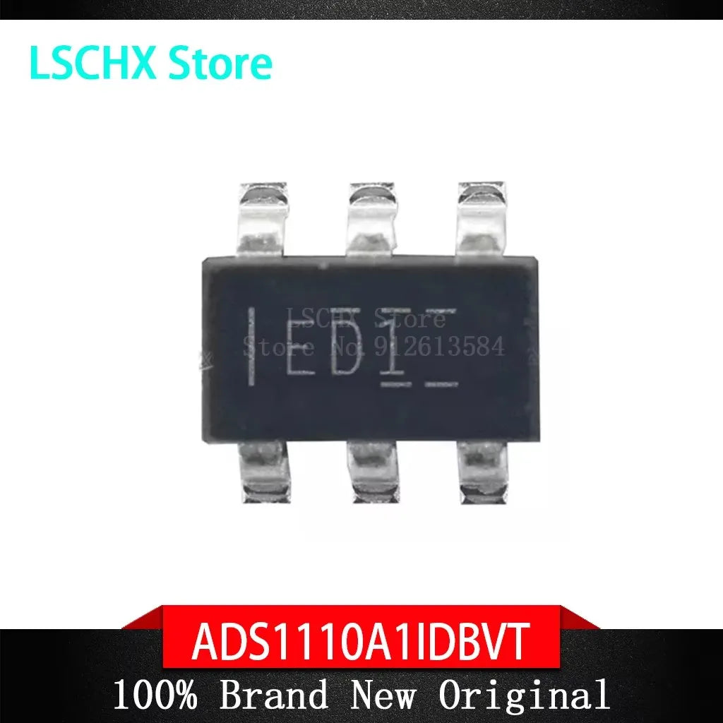 5-Pack ADC ICs: ADS1110 ADS1115 ADS1100 ADS1015 ADS1118 ADC Integrated Circuits Axl ADS1015LIDGSR
