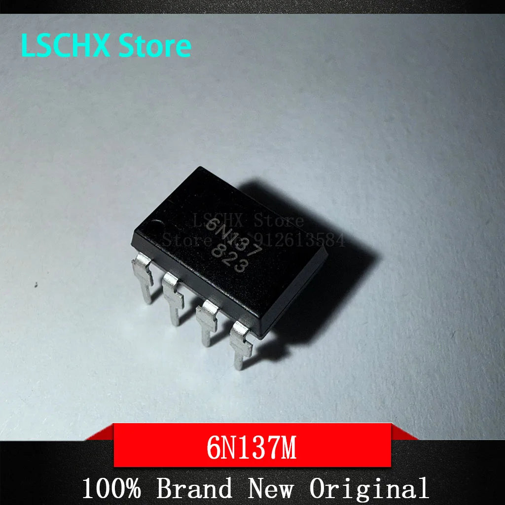 10pcs 6N137 Logic Output Optocoupler – DIP & SOP Variants Logic Output Optocoupler Axl 6N139SDM