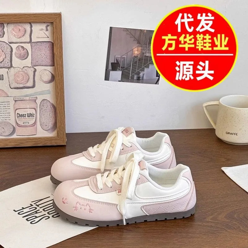 Women's Casual Flat Trainers – Sporty Lace-Up Sneakers Casual Flat Trainers Axl